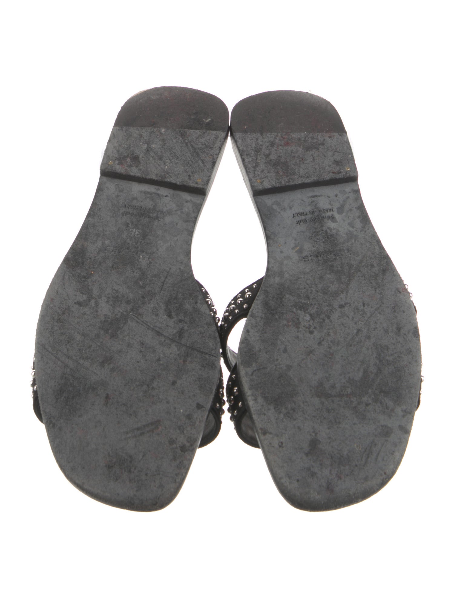 Hermès Oran Suede Slides